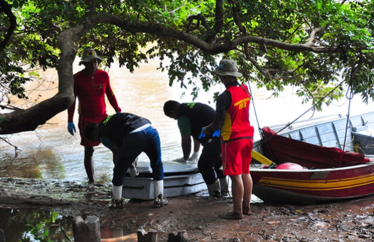 Bombeiros encontram corpo de adolescente no Rio Aquidauana