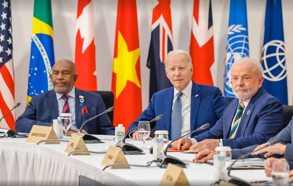 Biden quer falar com Lula sobre guerra na Ucrânia durante o G7, diz assessor do presidente americano