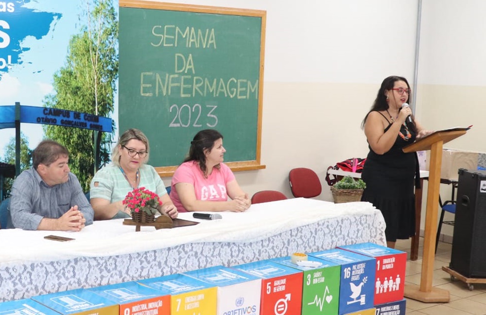 Curso de Enfermagem UFMS de Coxim alavancou Semana da Enfermagem no Brasil
