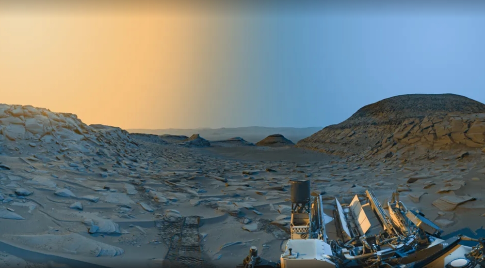 Robô Curiosity envia imagem de ‘cartão postal’ de Marte