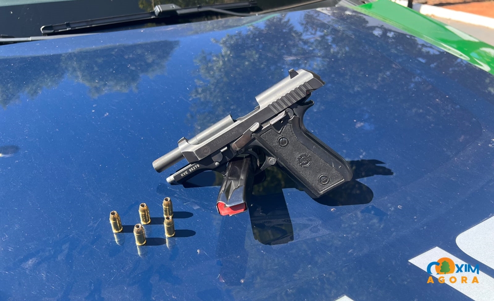 Durante operação, PMA prende homem por porte ilegal de arma de fogo em Coxim