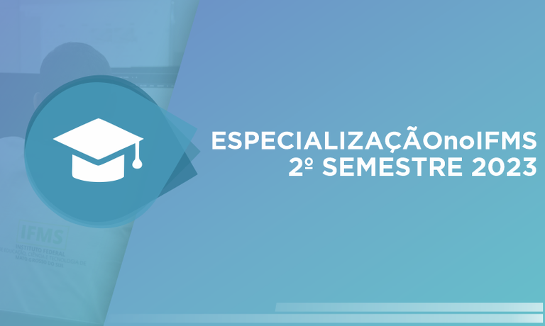 IFMS abre inscrição para quatro especializações gratuitas