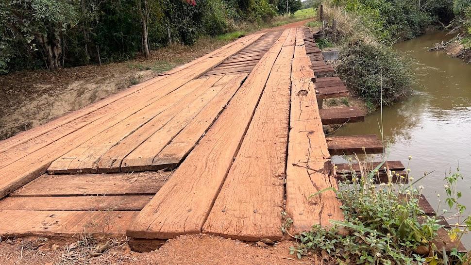 Coxim terá duas novas pontes de concreto em estradas vicinais