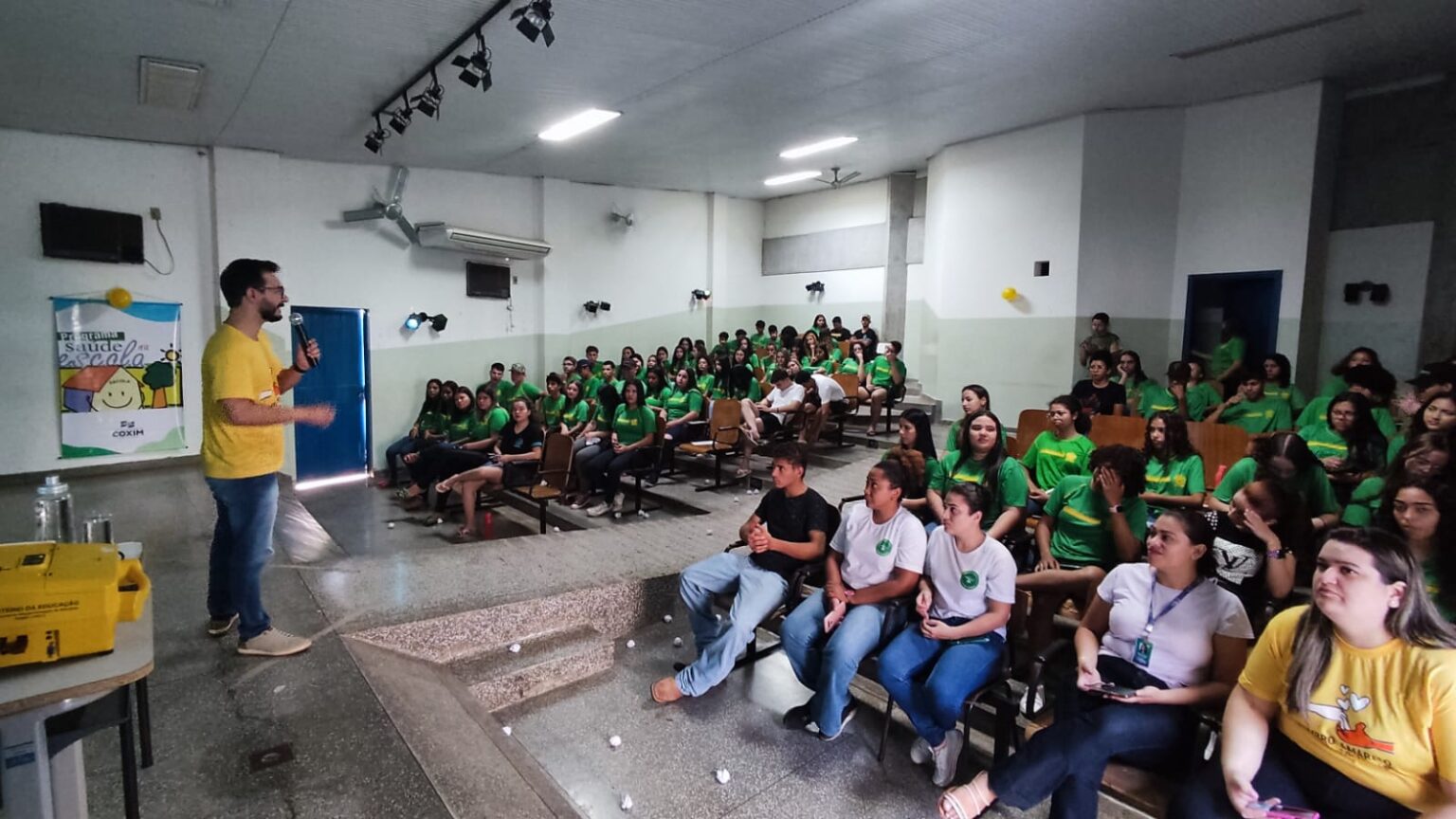 PSE promove ações essenciais de Prevenção à Saúde Mental e Suicídio nas Escolas Estaduais de Coxim