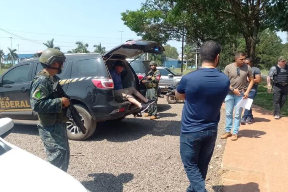 Narcotraficante brasileiro preso no Paraguai é expulso do país e entregue à Polícia Federal de MS