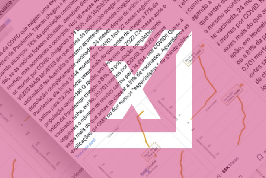 Post de deputado engana sobre eficácia de vacinas ao usar dados imprecisos e fora de contexto