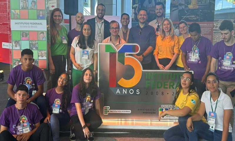 Estudantes do IFMS expõem projetos em evento do MEC