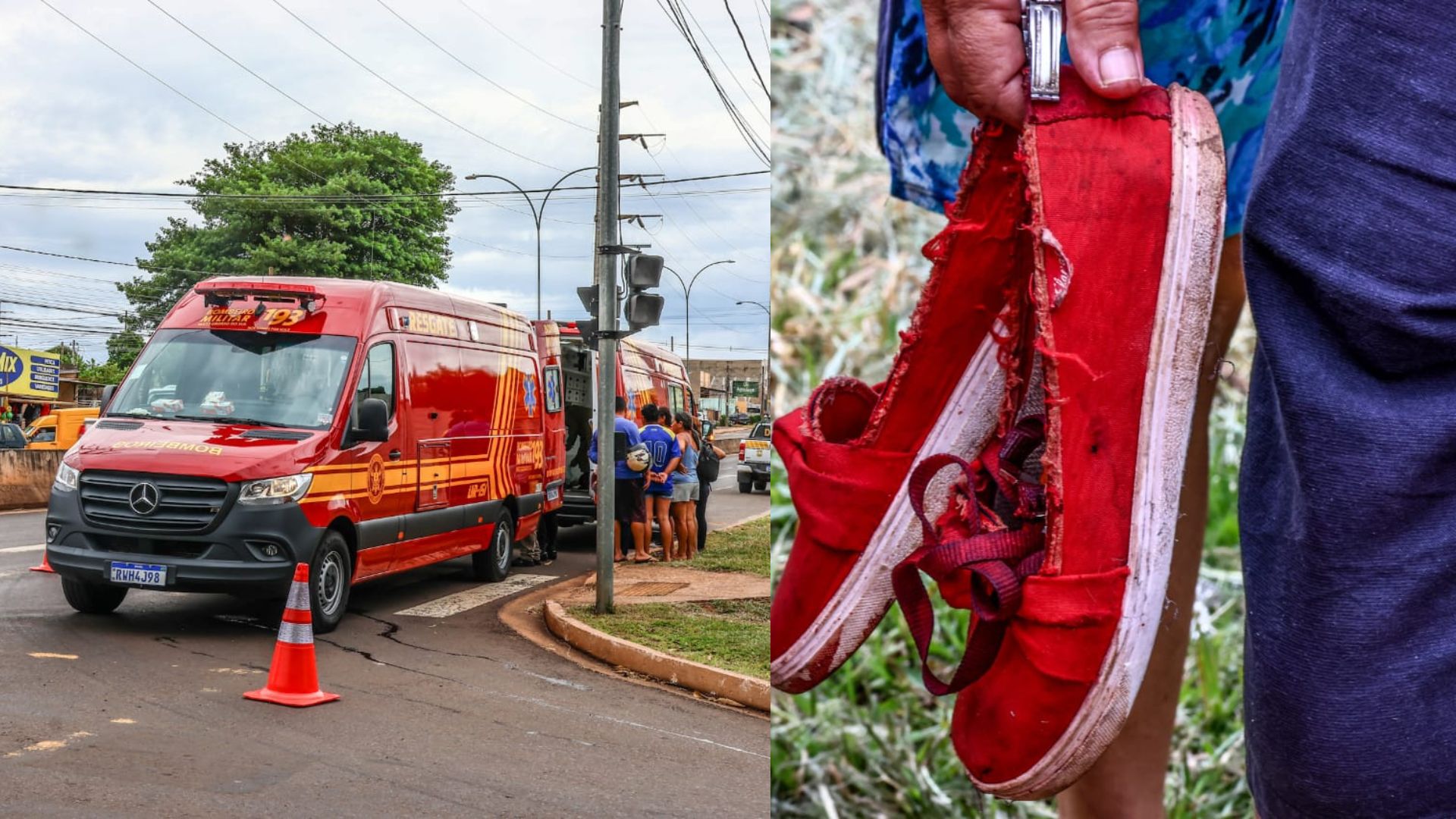 Idosa de 91 anos morre após ser atropelada por motociclista em avenida da Capital