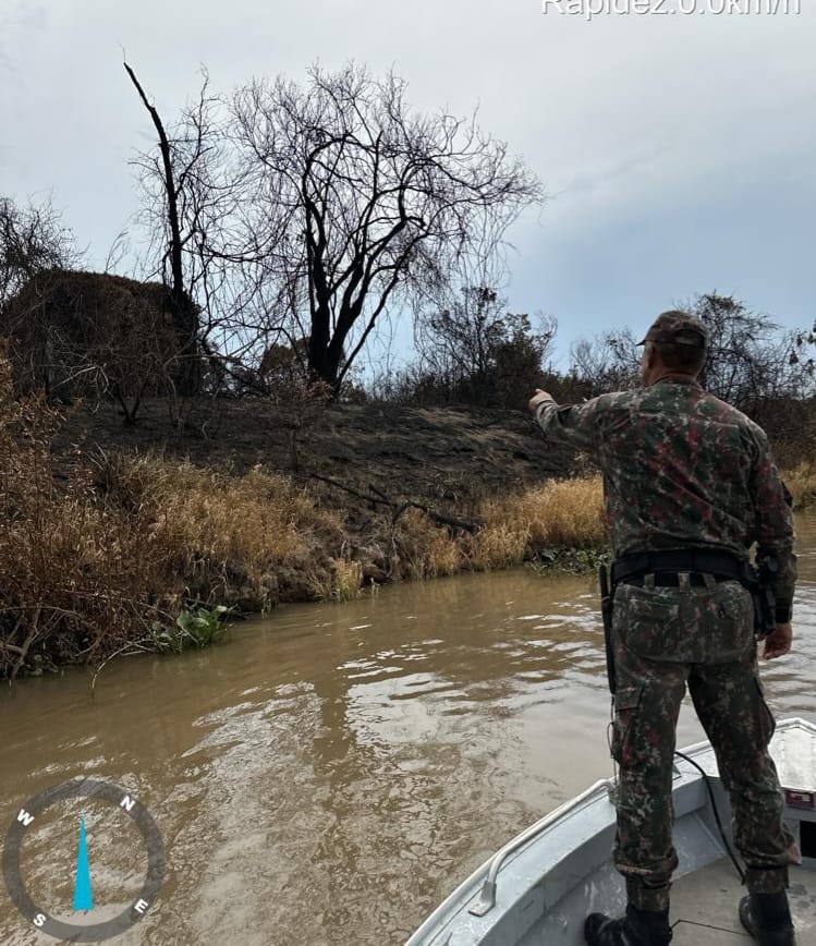 PMA de Corumbá autua empresário em R$ 9 milhões por incêndio na Serra do Amolar