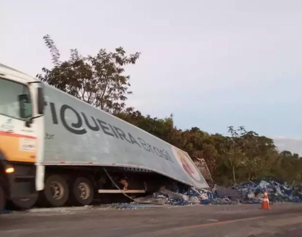 Caminhoneiro é preso após morte de família em acidente na BR-163