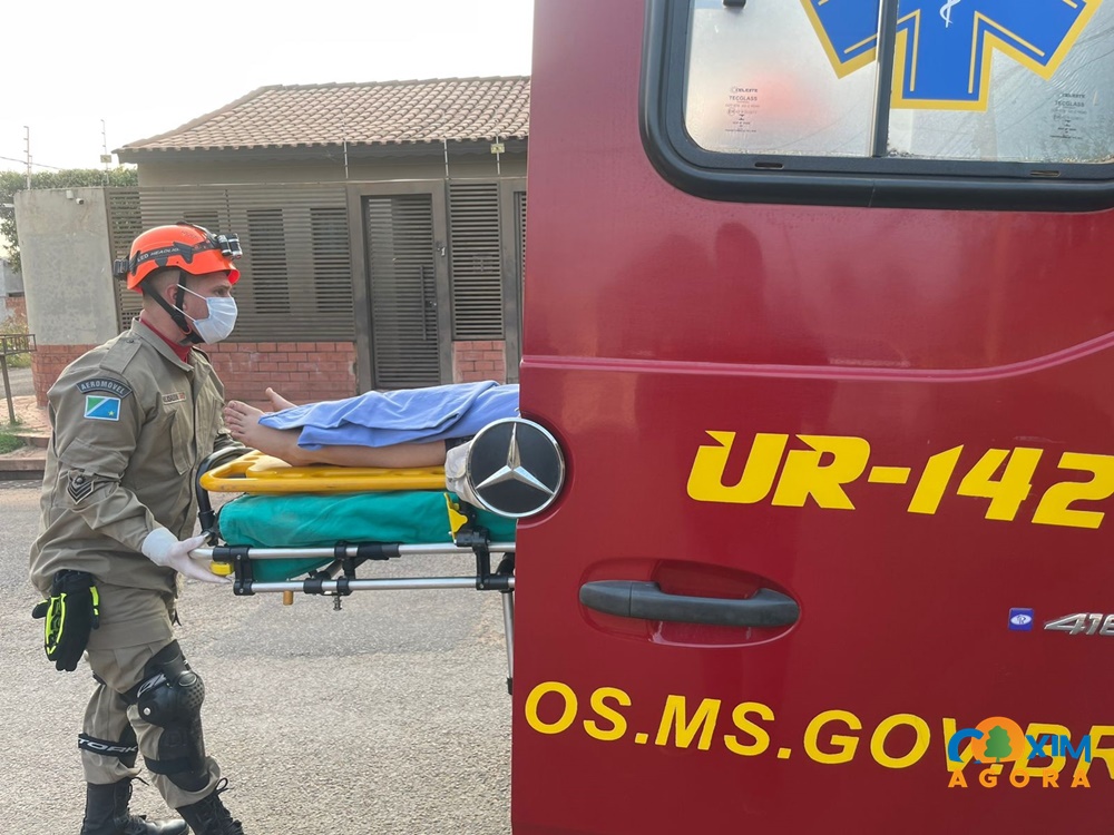 Adolescente de 13 anos é atropelada por carro no Jardim dos Estados, em Coxim