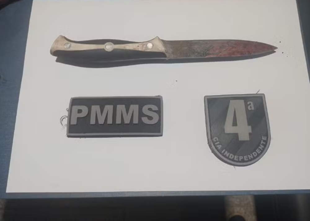 Homem morre em confronto ao tentar esfaquear policial militar, em Chapadão do Sul