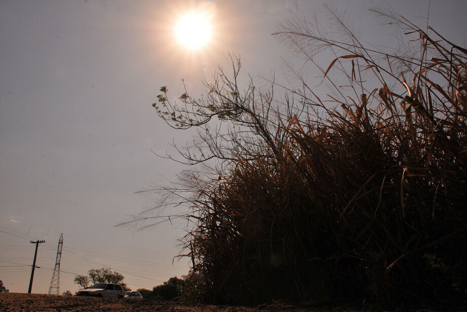 Norte do Estado deve registrar temperatura mínima de 19°C e máxima de 37°C, neste domingo