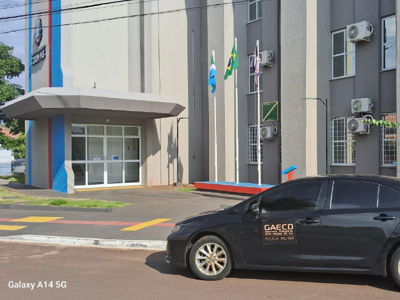 Ex-gerente de tributos é detido pelo GAECO em Coxim