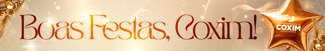 Boas Festas - Cortesia Pref. de Coxim Boas Festas - Cortesia Pref. de Coxim
