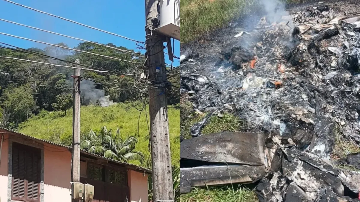 Dois morrem em queda de avião no Rio de Janeiro; Polícia investiga