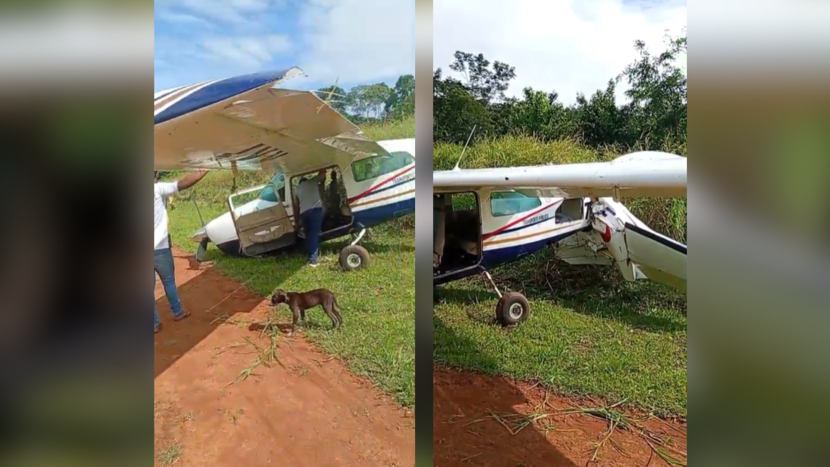Avião com família cai em aldeia indígena no Pará