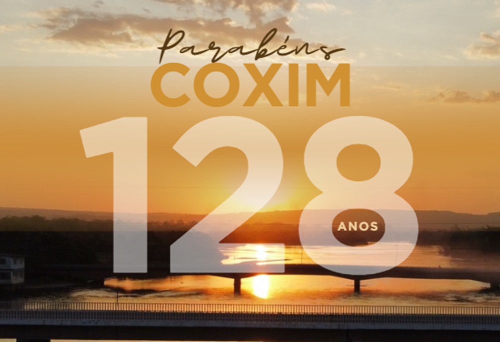 Aniversário de Coxim poderá ter sol, pancadas de chuva e possibilidade de trovoadas