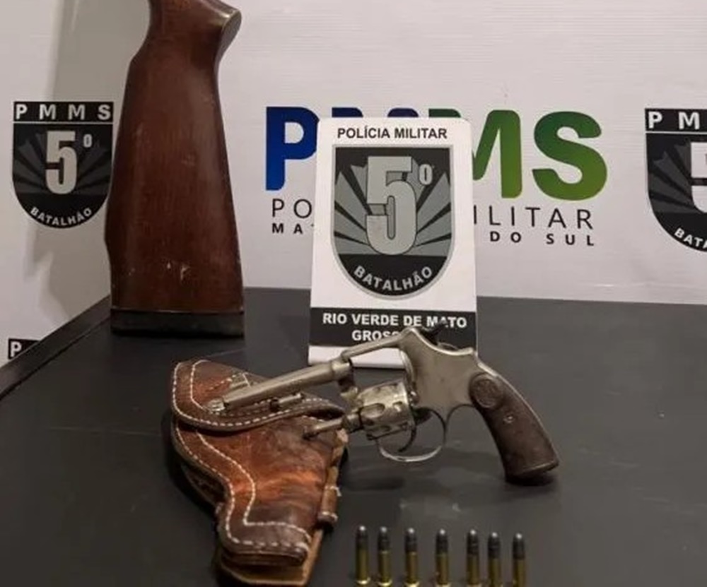 Homem é preso por violência doméstica contra companheira e crianças em fazenda na região do Pantanal