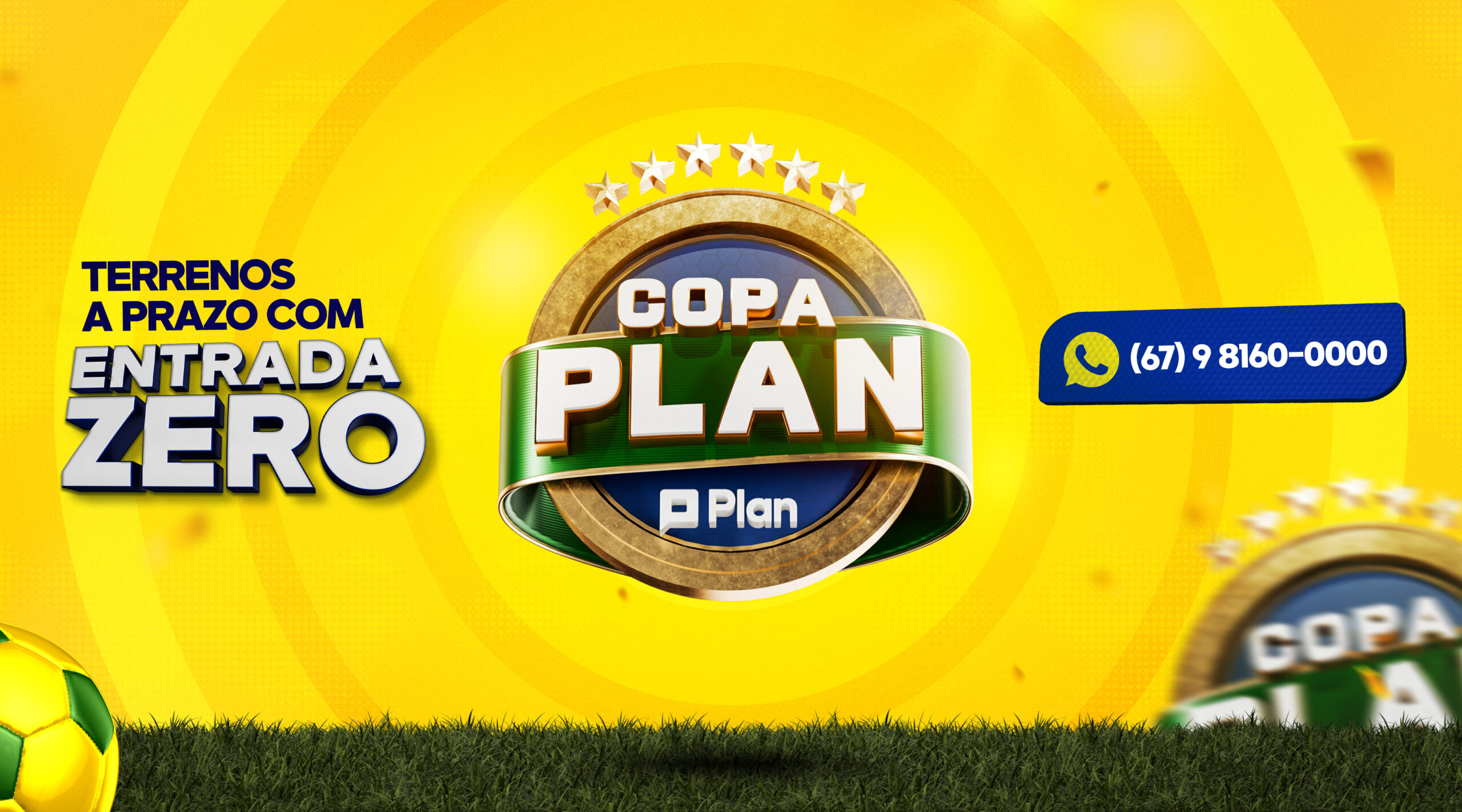 Copa Plan Loteamentos: Campanha leva golada de ofertas para Coxim