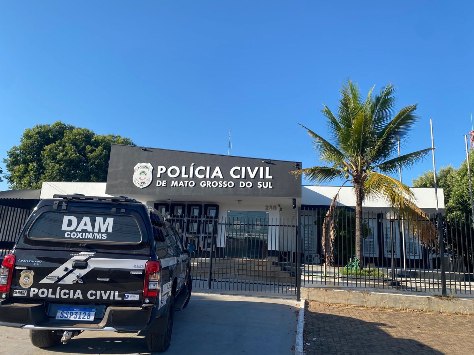 Homem suspeito de agredir companheira com tijolo e faca é preso em área rural de Coxim