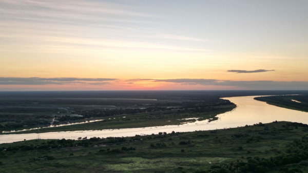 Sem registro de chuvas há 96h, rios Paraguai e Piquiri seguem com média fora da normalidade
