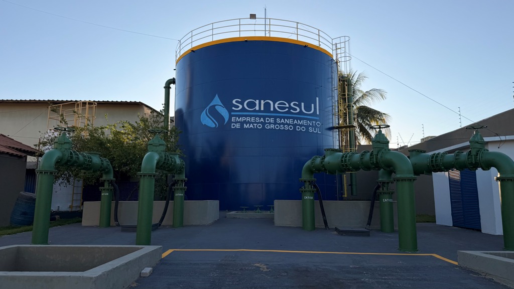 Sanesul investe R$ 26,2 milhões e amplia infraestrutura de esgotamento sanitário em Coxim