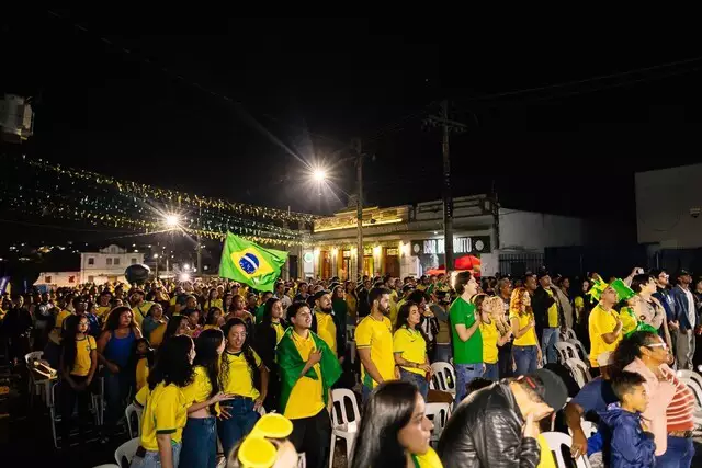 Chuva pode aparecer forte na Capital durante jogo do Brasil nesta noite