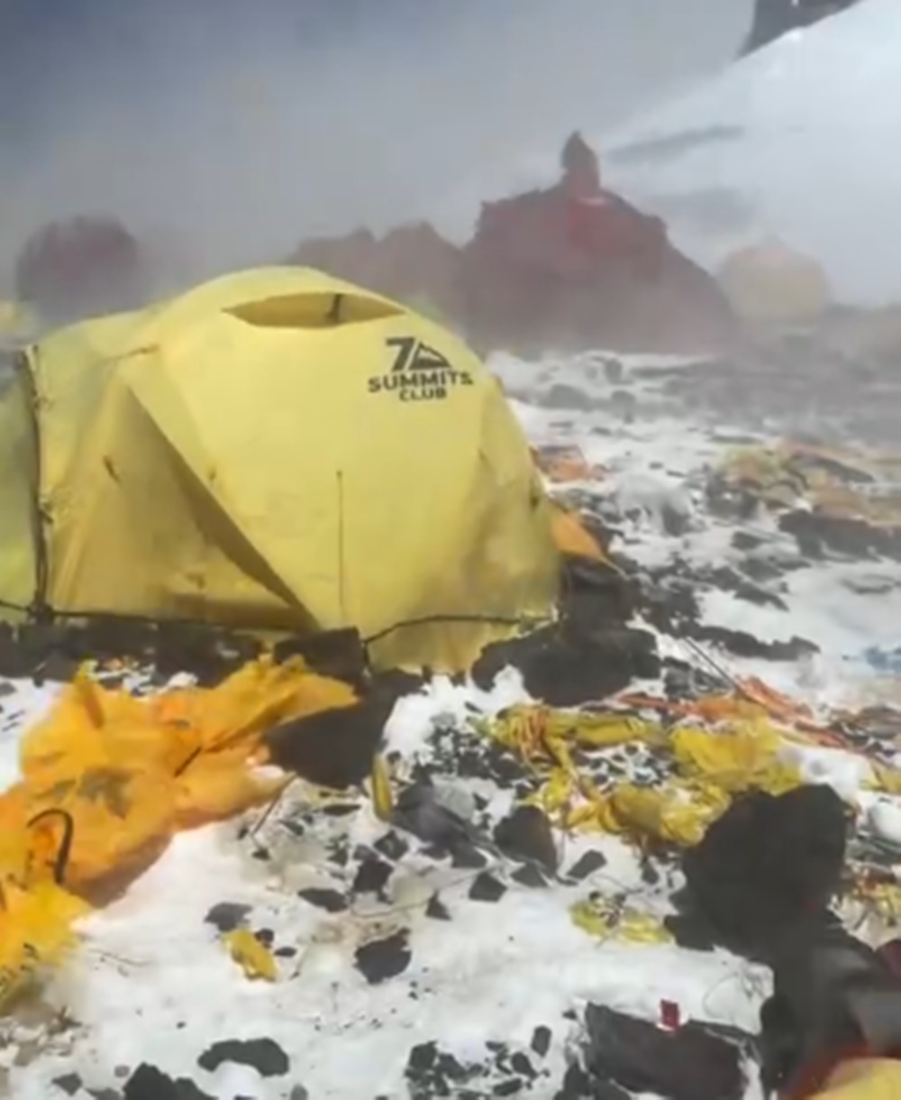 “Lixeira mais alta do mundo”: vídeo expõe lixo acumulado no Monte Everest