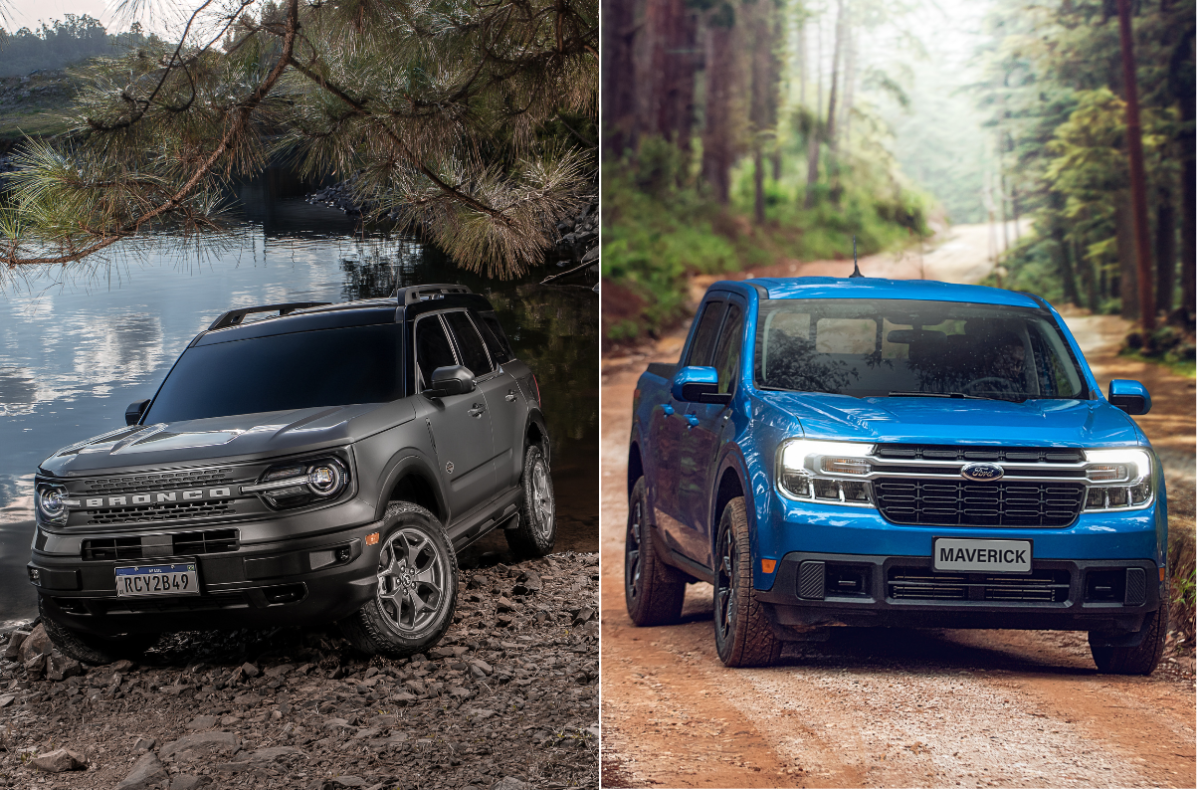 Ford faz recall de Bronco Sport e Maverick e solicita parada imediata