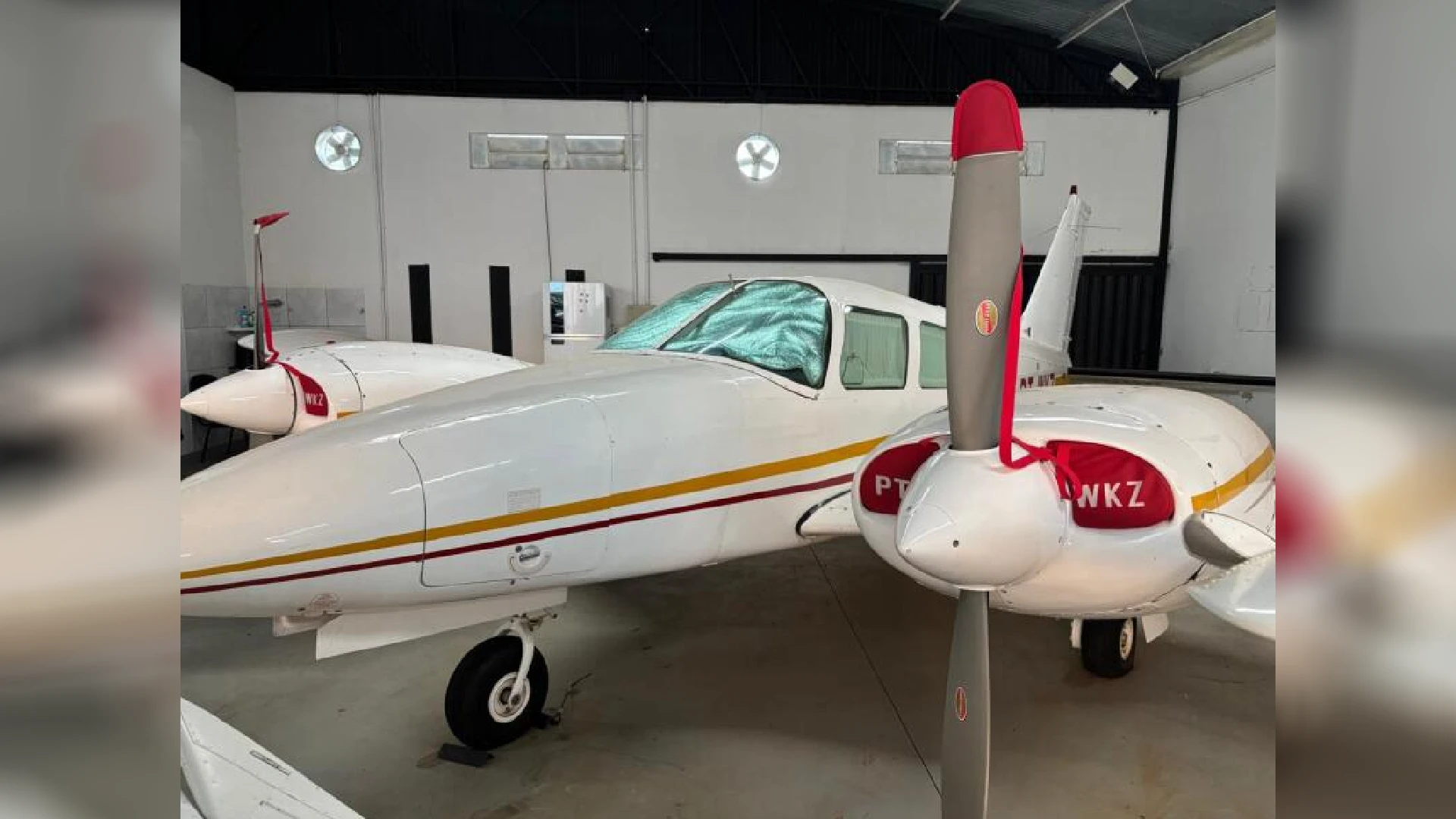 Avião do tráfico apreendido em MS vai a leilão com lance de R$ 275 mil