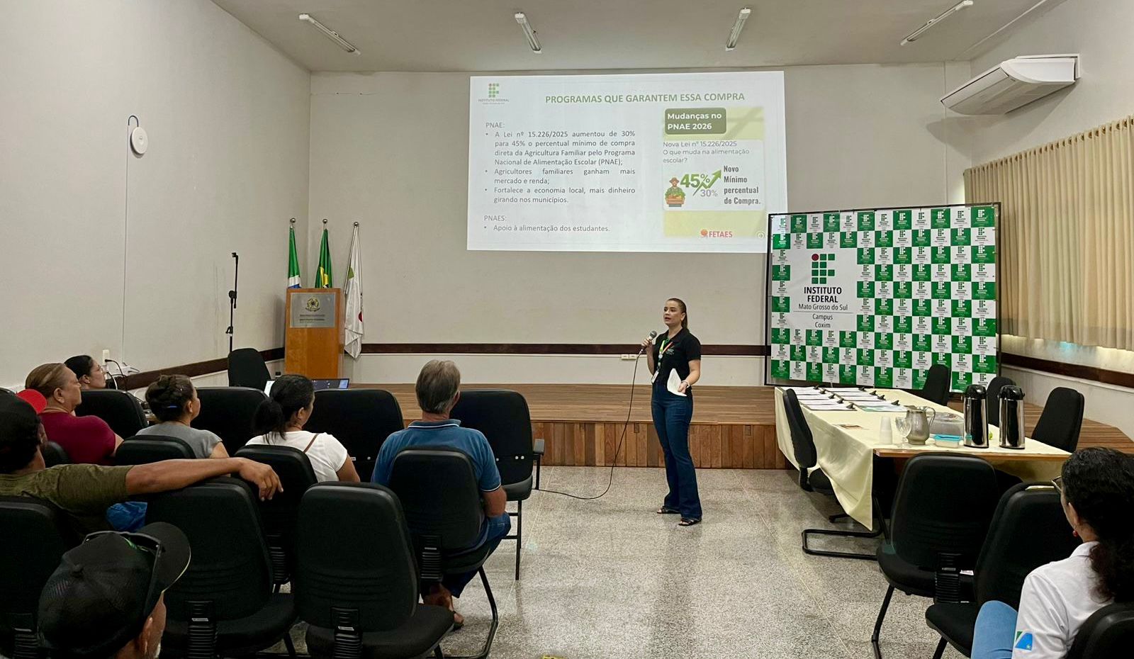 IFMS de Coxim abre Chamada Pública para compra de alimentos da agricultura familiar