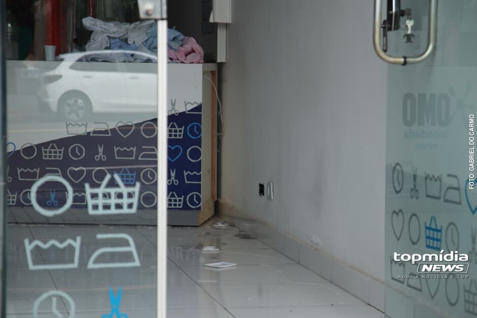 Máquina explode em lavanderia e empresária fica ferida em Campo Grande