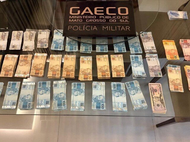 Gaeco apreendeu R$ 3 milhões em cheques durante operação