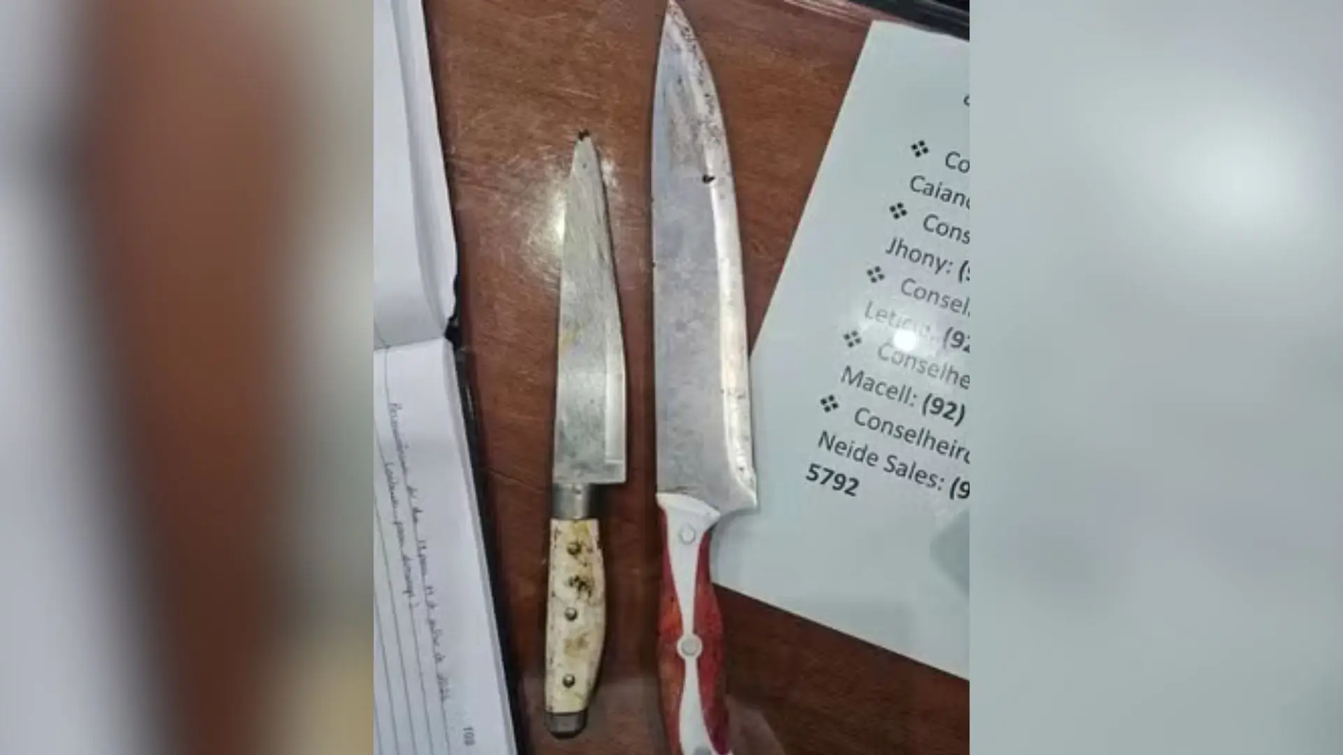 Menino morre após ser atingido por mochila com duas facas pelo próprio pai no AM