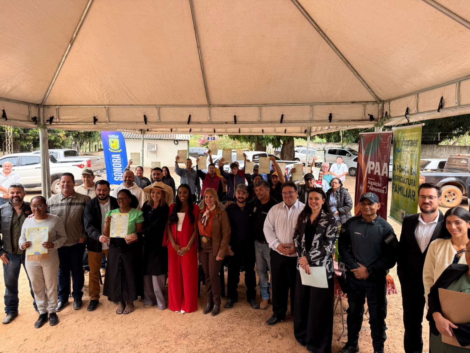 Sonora entrega 33 certidões a quilombolas e reforça reconhecimento de direitos no Pantanal