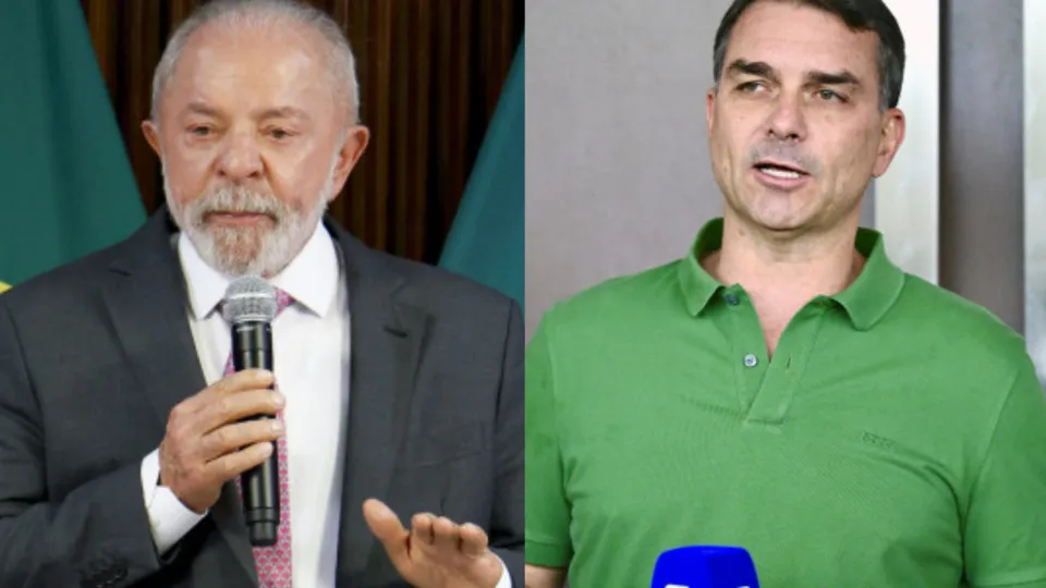 Lula tem 24% de eleitores à direita, e Flávio Bolsonaro, 19% à esquerda, aponta Datafolha