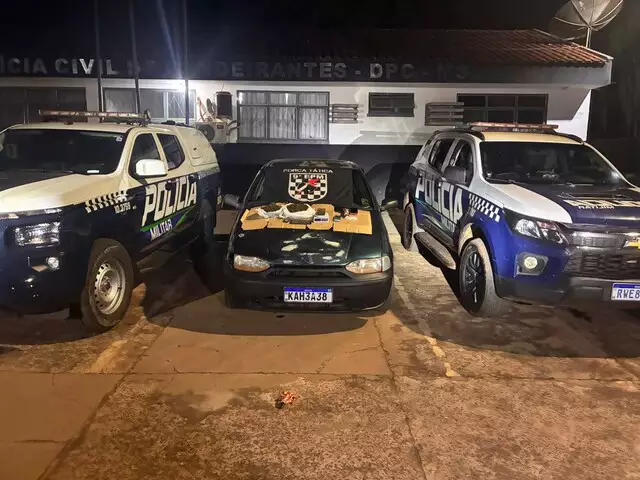 Integrantes do CV são presos com droga e carro adulterado em Bandeirantes