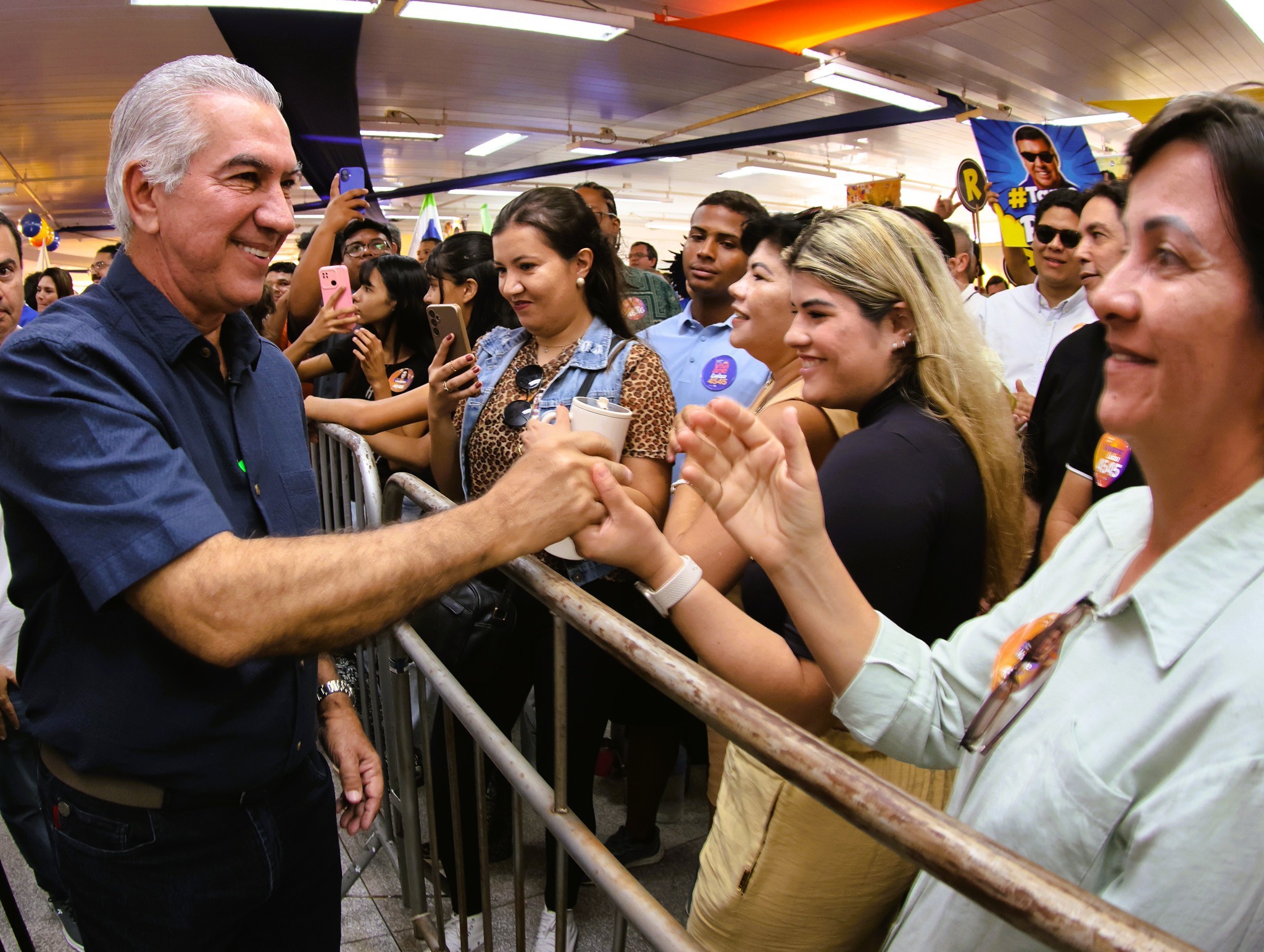 Reinaldo diz que eleitores estão ansiosos por mudanças urgentes no rumo do país