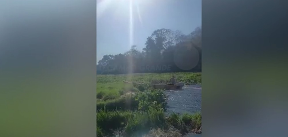 DNIT inicia remoção de vegetação flutuante que isolava comunidade no Pantanal