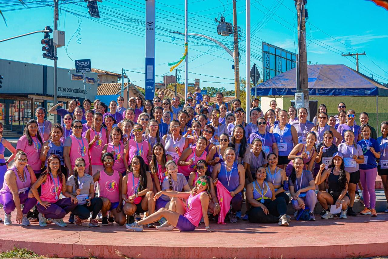 1ª Corrida Lilás reúne mais de 150 mulheres em manhã de conscientização e fortalecimento feminino