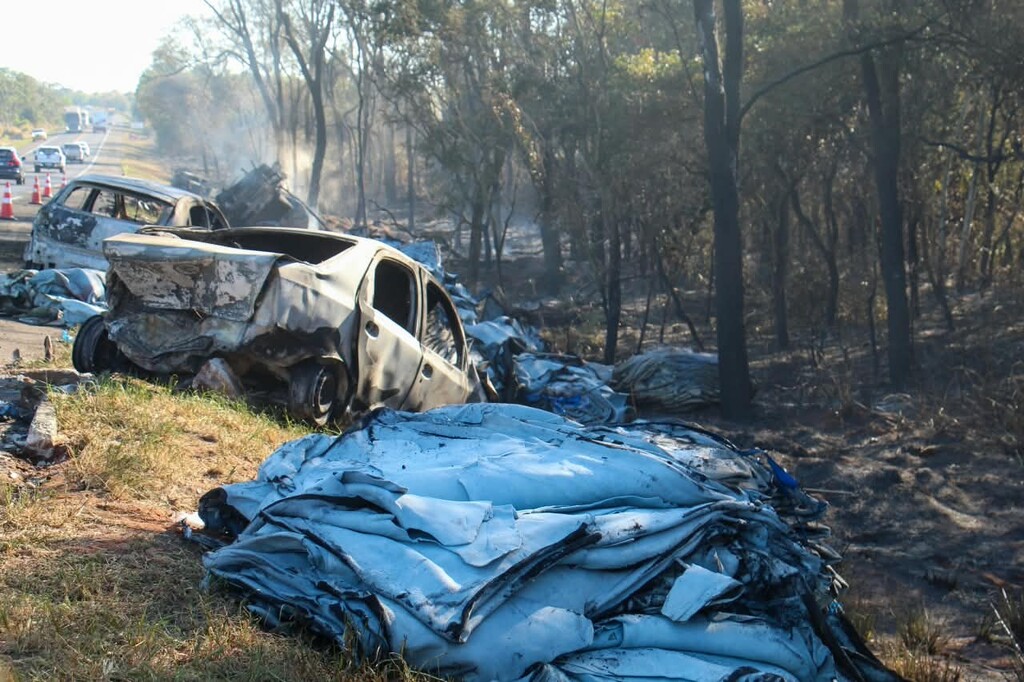 BR-163 concentra um terço das mortes em acidentes registrados em MS em uma semana