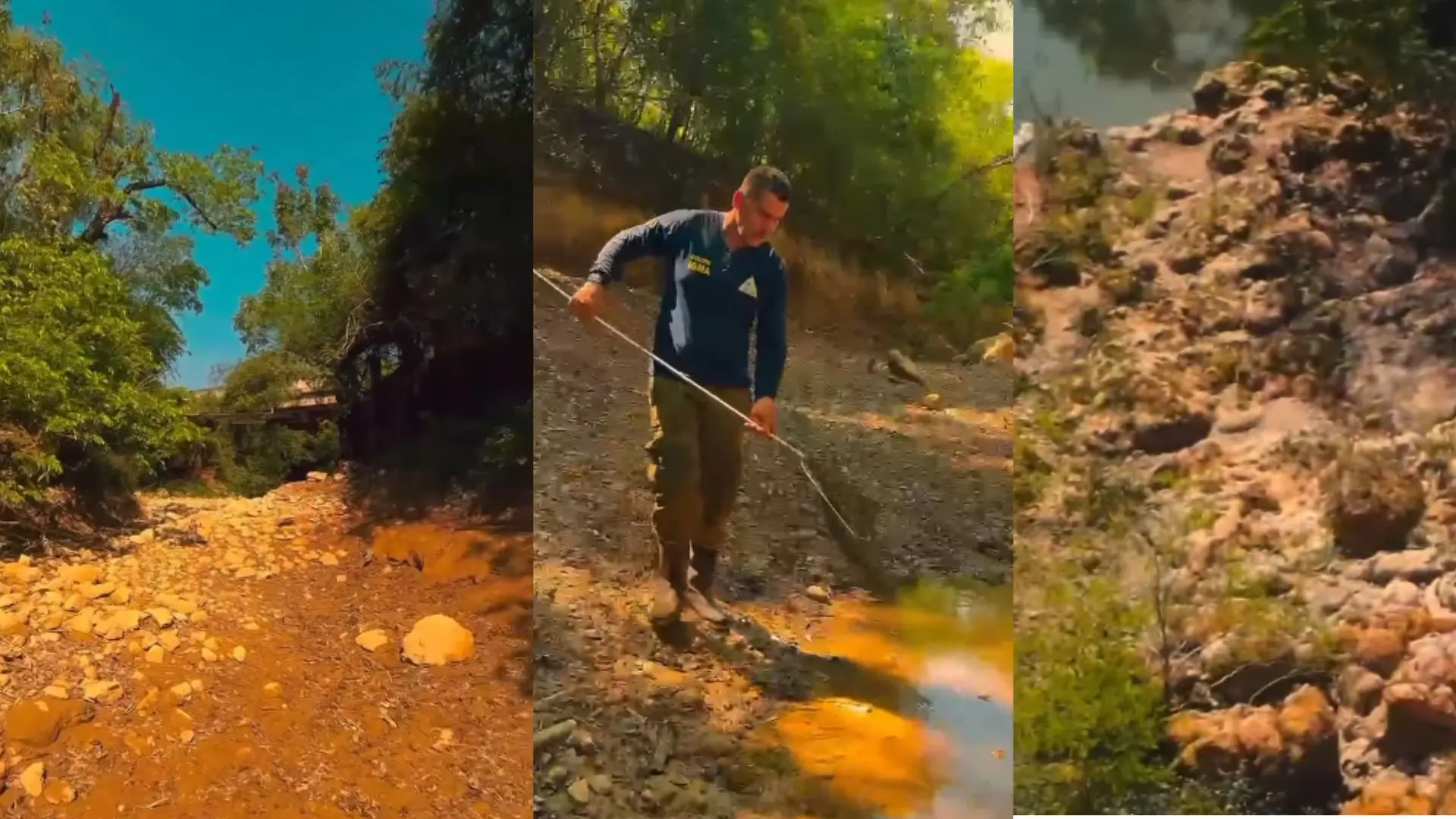 Seca deixa mais de 200 peixes ilhados e mobiliza resgate emergencial no Rio da Prata