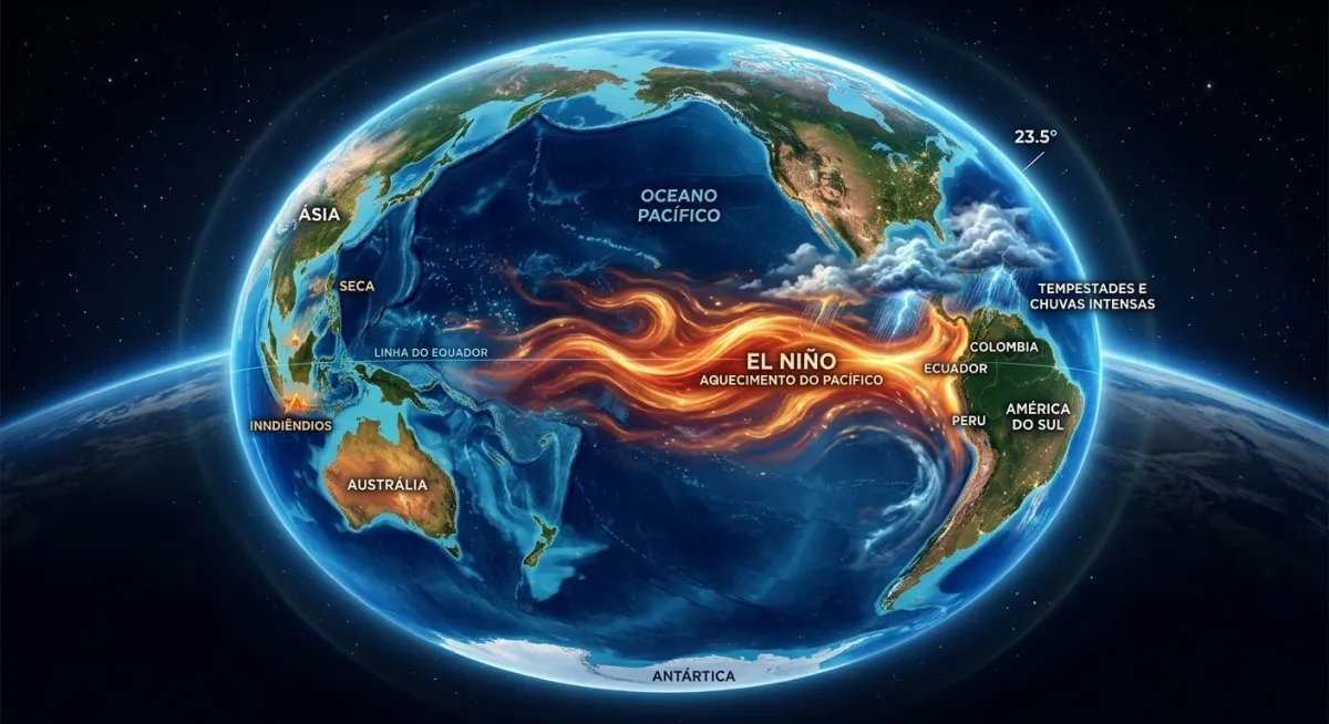 Super El Niño pode provocar 451 mil mortes pelo mundo; Brasil é o quinto país mais afetado da lista