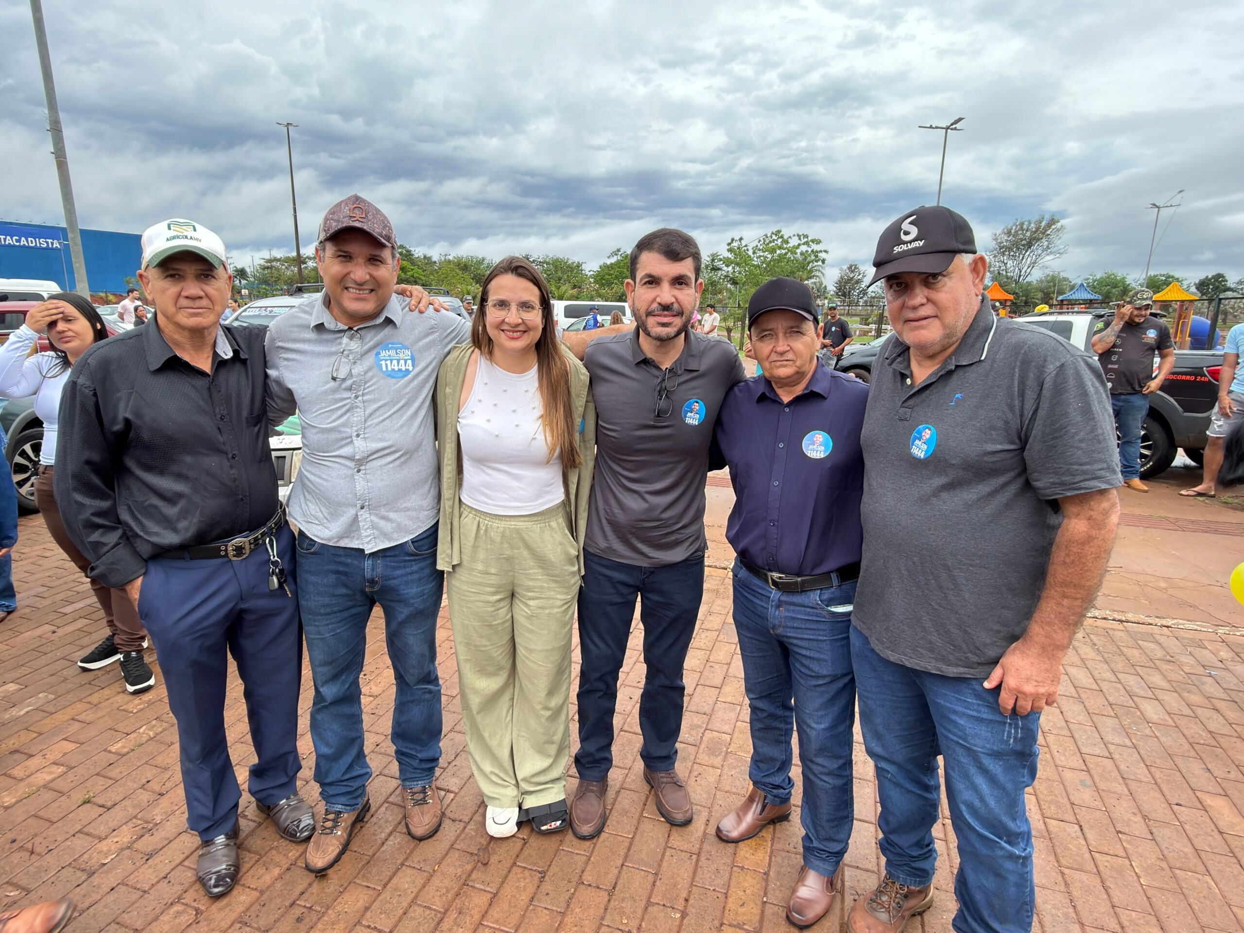 Jamilson Name mobiliza Nova Alvorada do Sul com grande carreata e reforça compromisso com a cidade