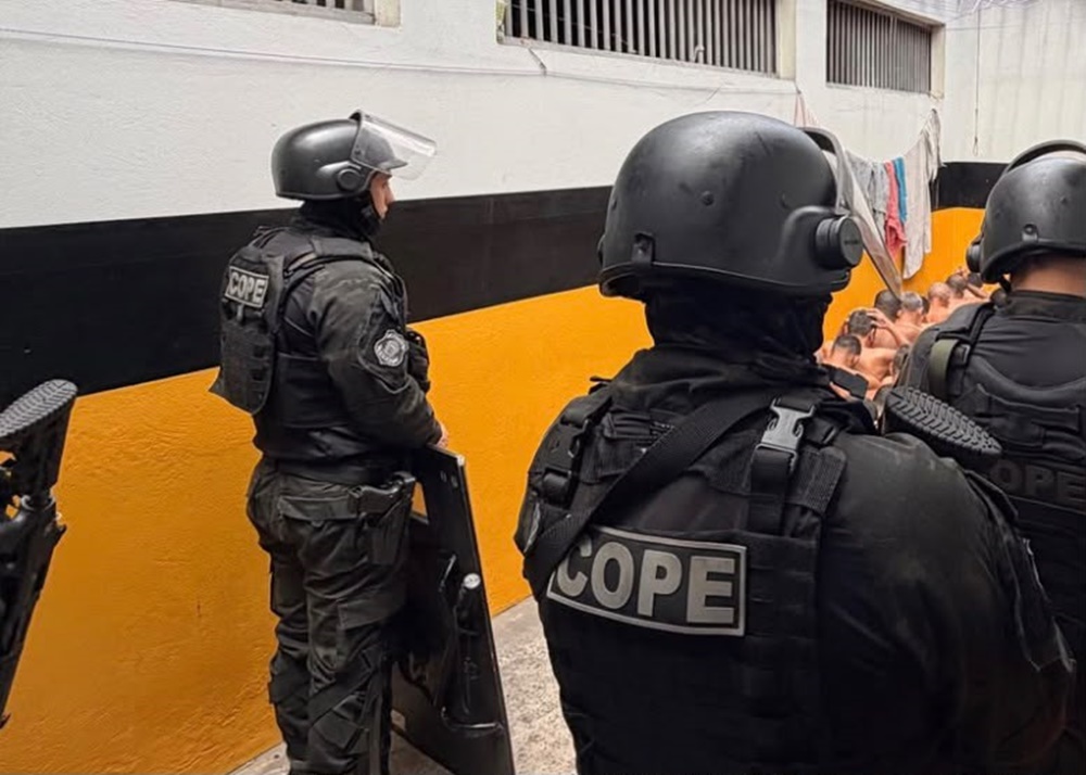 Polícia Penal realiza operação de segurança no presídio de Coxim com uso de inteligência e tecnologia