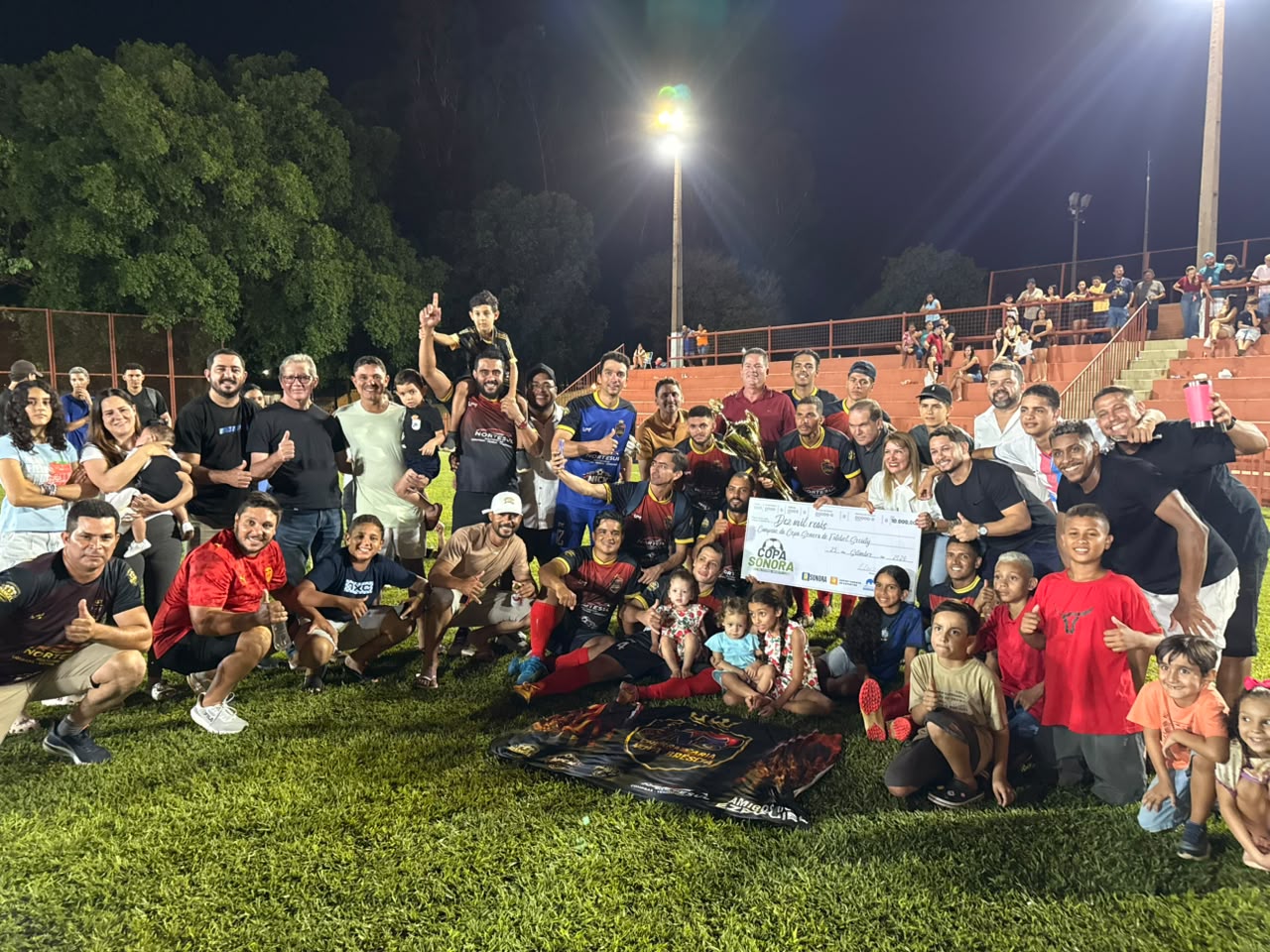 Copa Sonora de Futebol Society é encerrada com título do Nova Bréscia e celebração da retomada do esporte