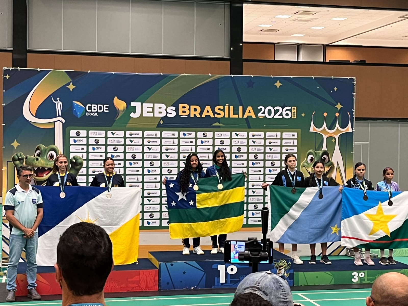 Sonora no pódio nacional: aluno da Escola Gazzolo conquista duas medalhas nos JEBs, em Brasília