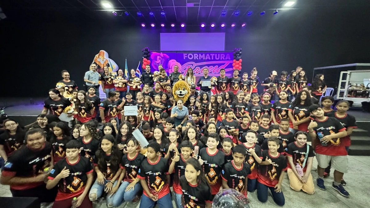 Proerd inicia atividades do segundo semestre e atende 450 alunos em Coxim