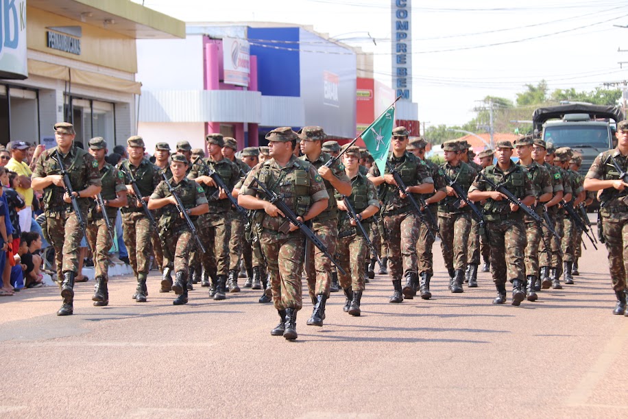 Coxim realiza desfile cívico-militar nesta segunda-feira em comemoração à Independência do Brasil